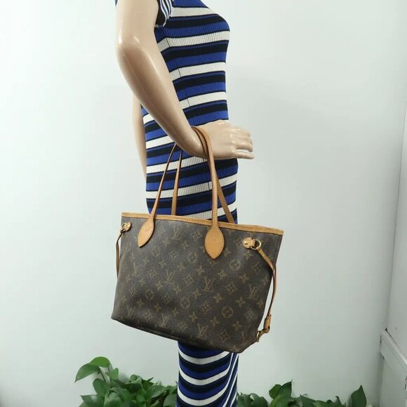 Louis Vuitton Neverfull PM Brown Monogram Canvas Shoulder Bag 1166-123124 - Picture 12 of 12